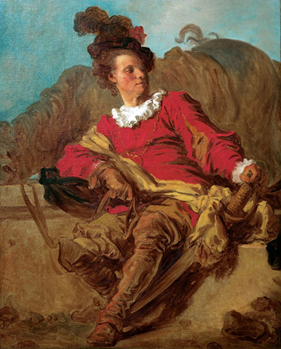 Jean-Claude Richard, Abbe of Saint-Non Jean-Honore Fragonard